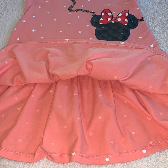 H&M Disney Minnie Mouse Purse Orange Tank Dress 4-6 - Picture 5 of 11